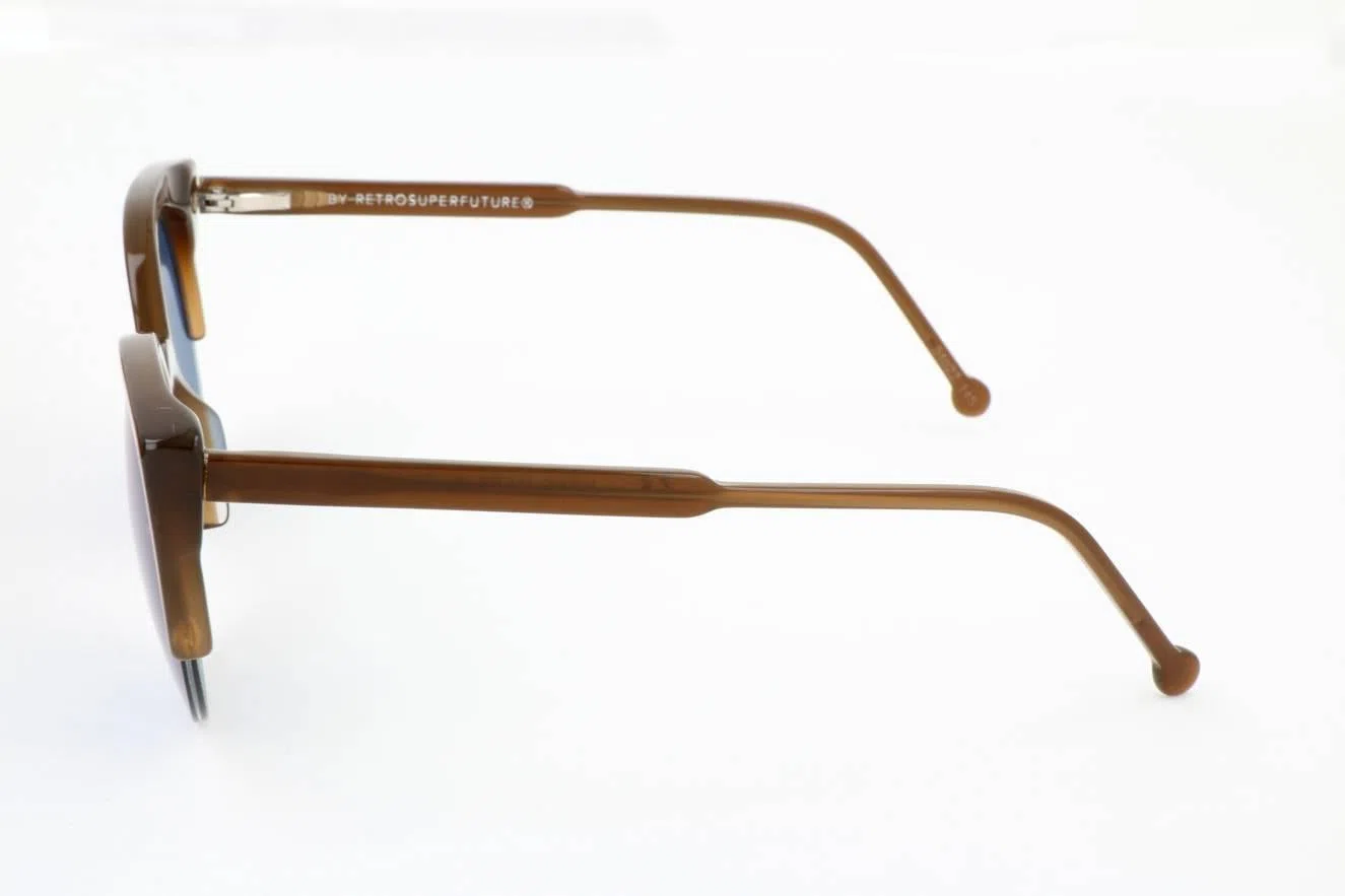 Retrosuperfuture LUCIADEEPBROWN Sunglasses - view 4
